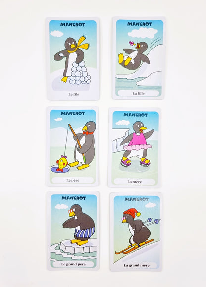 Jeu des 7 familles - Animaux marins