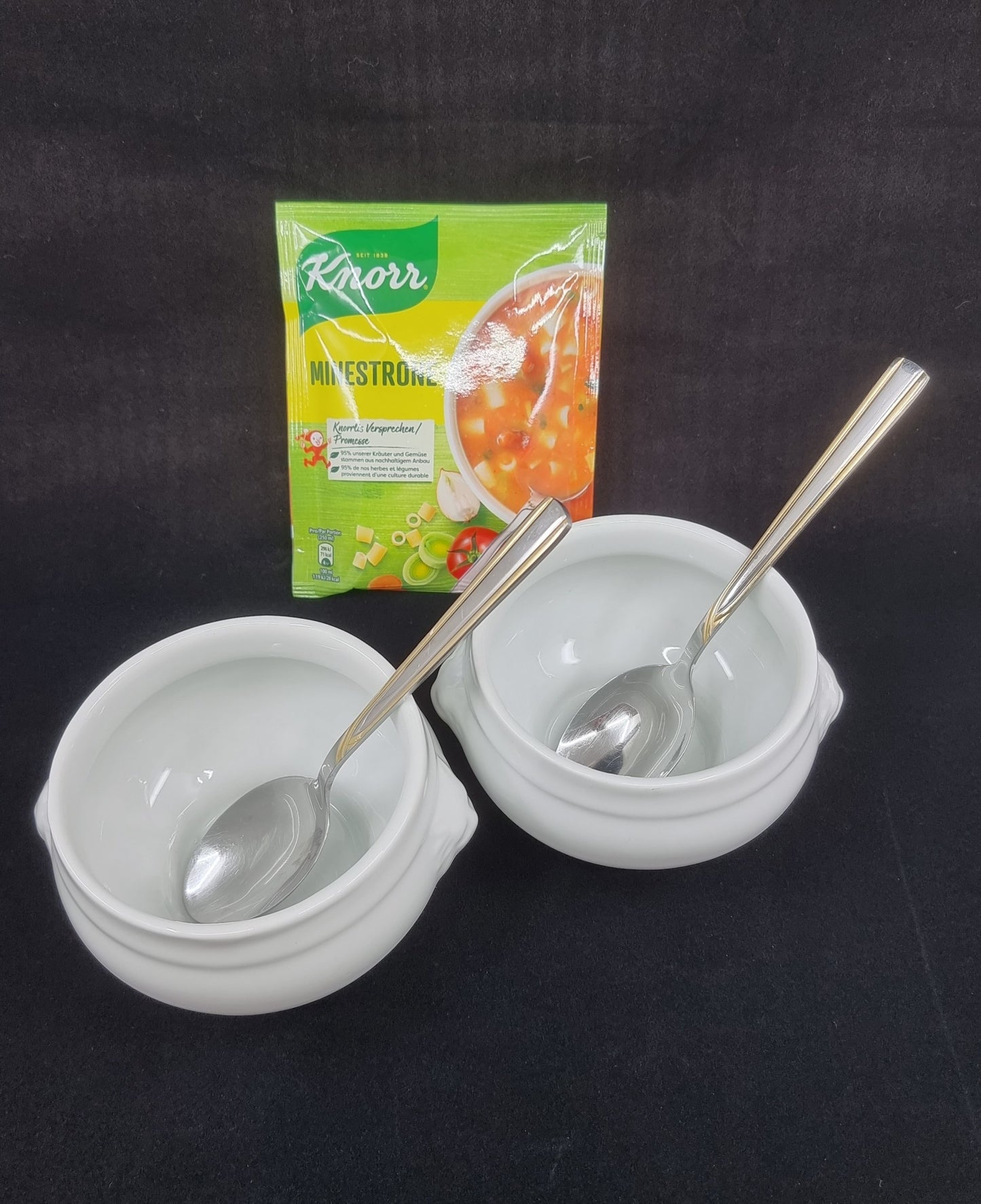 Bol à soupe - tête de lion (2 pièces)