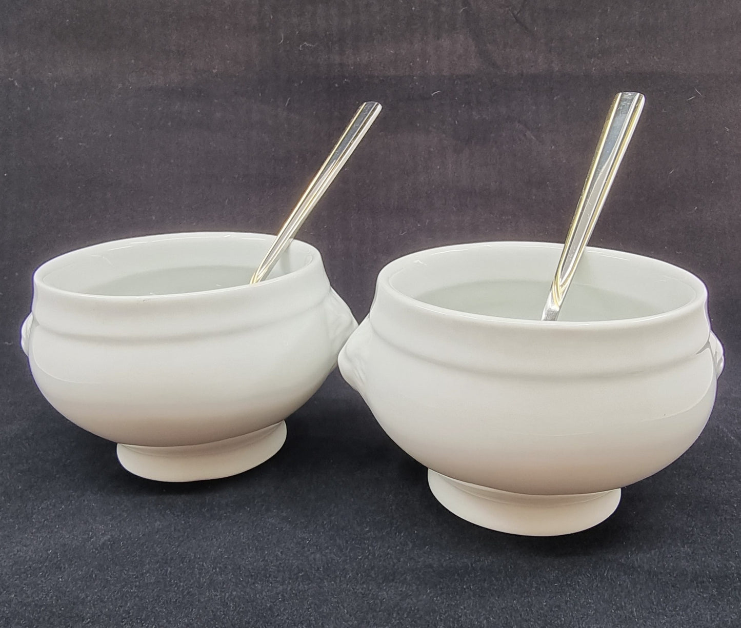 Bol à soupe - tête de lion (2 pièces)