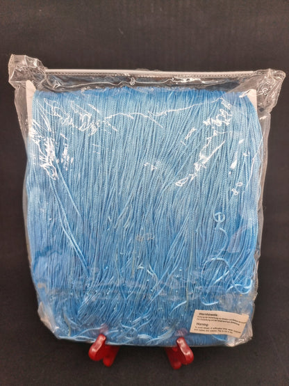 Rideau de fils - bleu