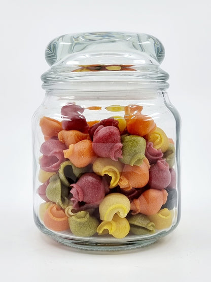 Bonbonnière en verre avec couvercle hermétique