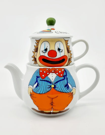 Théière & tasse - Tea for clown
