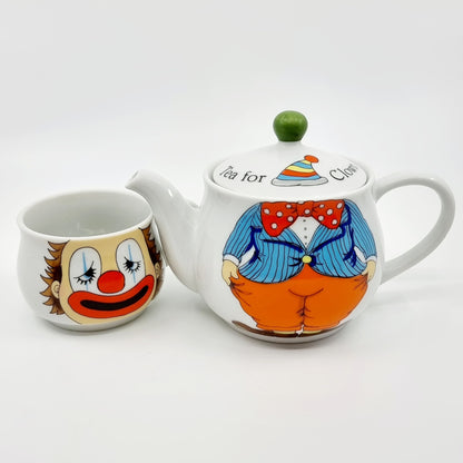 Théière & tasse - Tea for clown