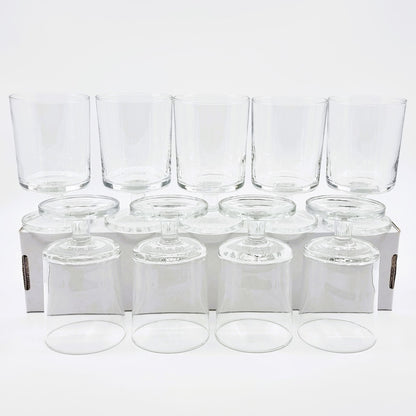 Verre à pied grand et petit format (16 pièces)