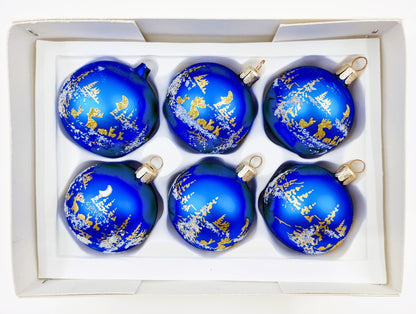 Boule de Noël - Renne (6 pièces)