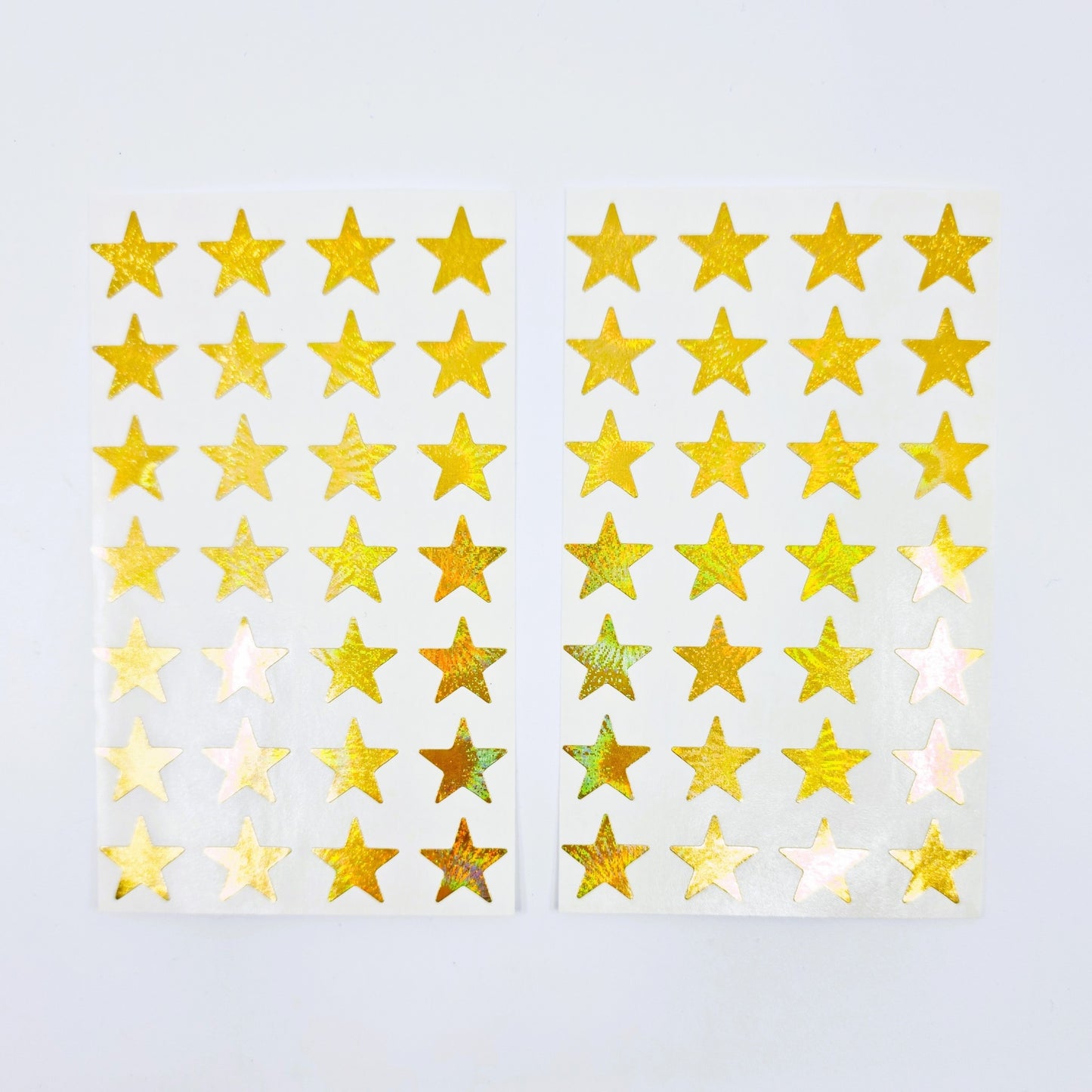 Stickers - étoiles dorées