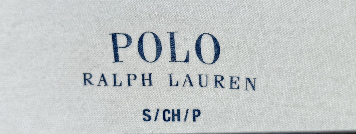 T-shirt blanc Ralph Lauren – classic fit coton (SIZE : S)