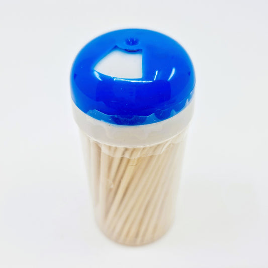 Distributeur de cure-dents - bleu