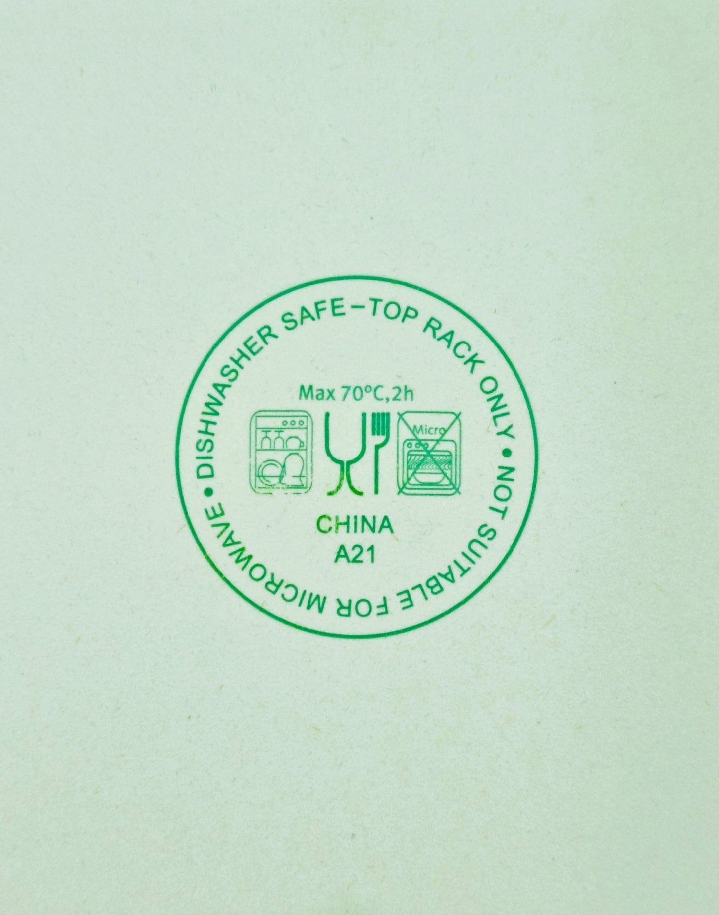 Boîte de conservation en fibres de bambou - anis