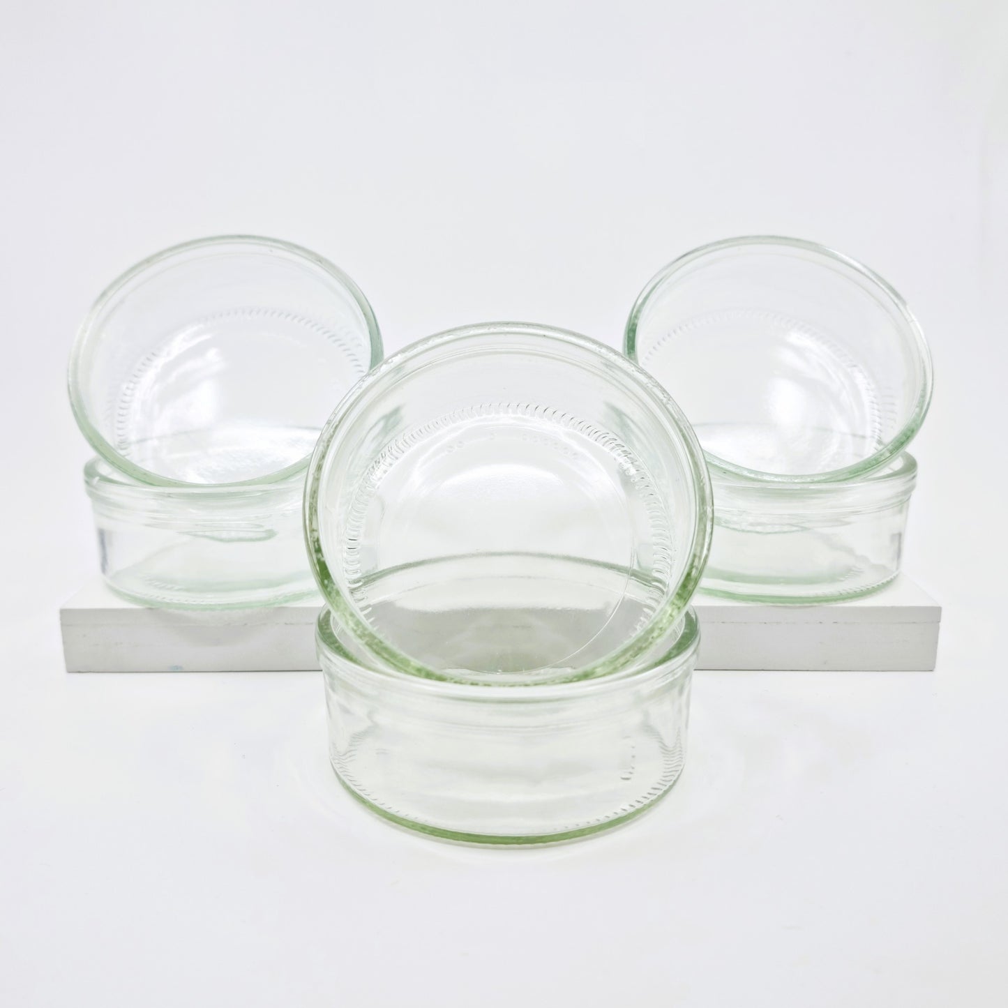 Ravier en verre lisse pour le four (8 pièces)
