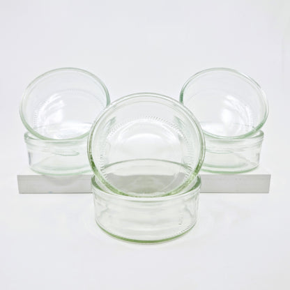 Ravier en verre lisse pour le four (8 pièces)