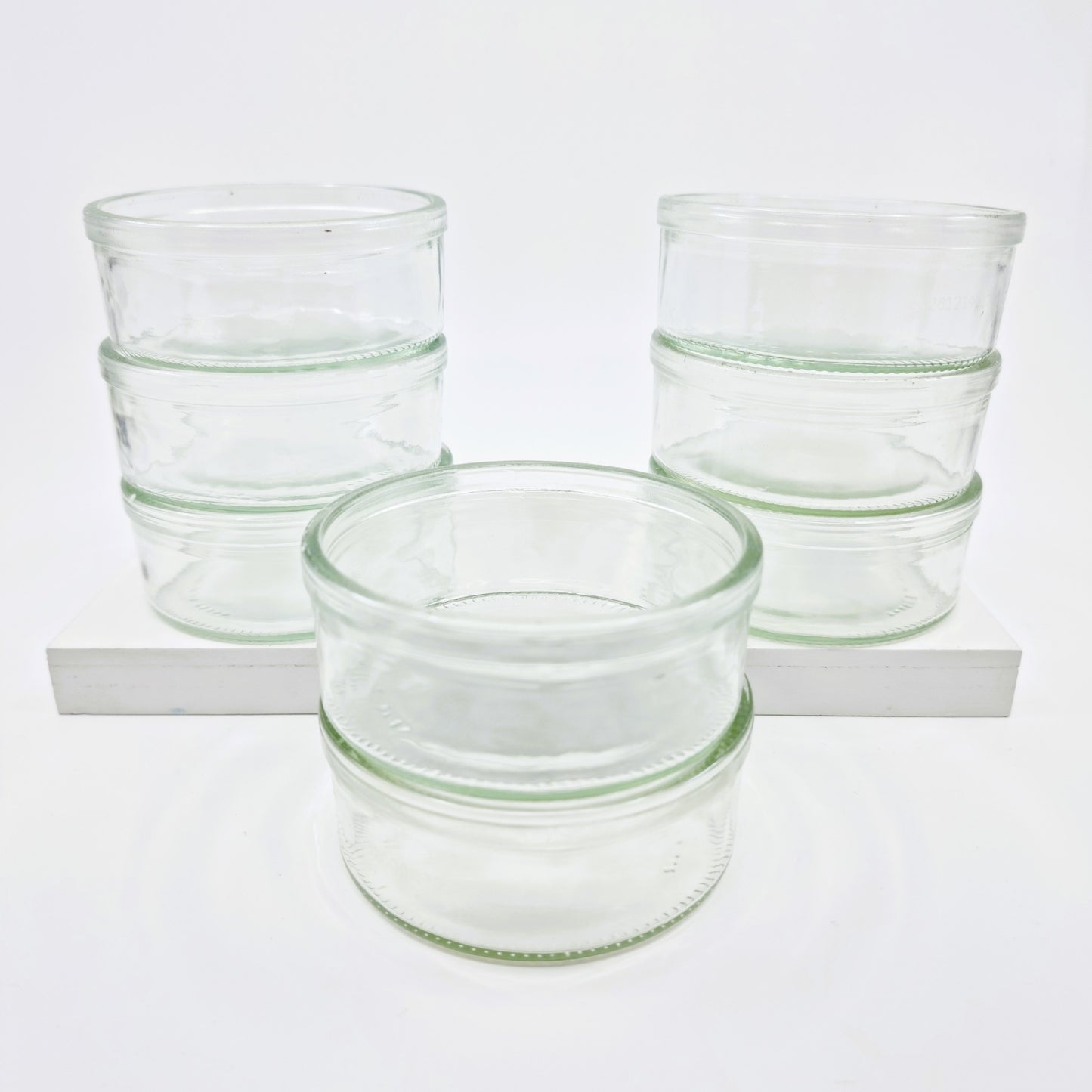 Ravier en verre lisse pour le four (8 pièces)