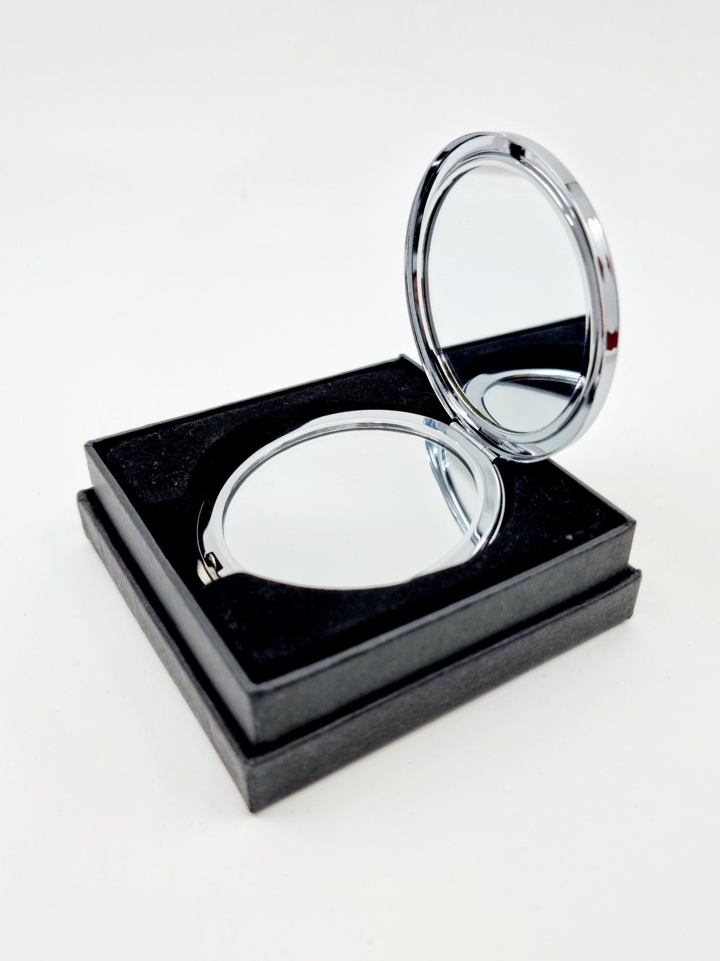 Miroir de poche - visage femme