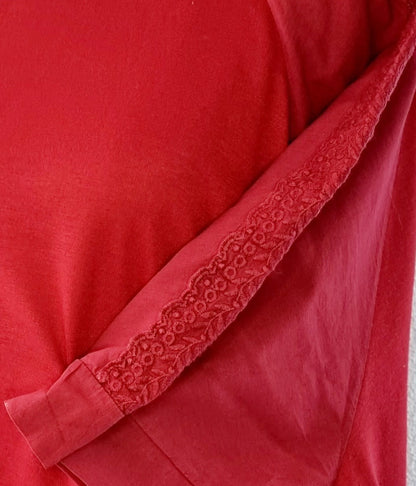 T-shirt rouge chauve-souris (SIZE : XL)