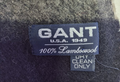 Echarpe Gant bleu foncé/beige