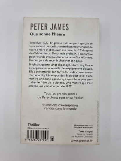 Livre - Que sonne l'heure