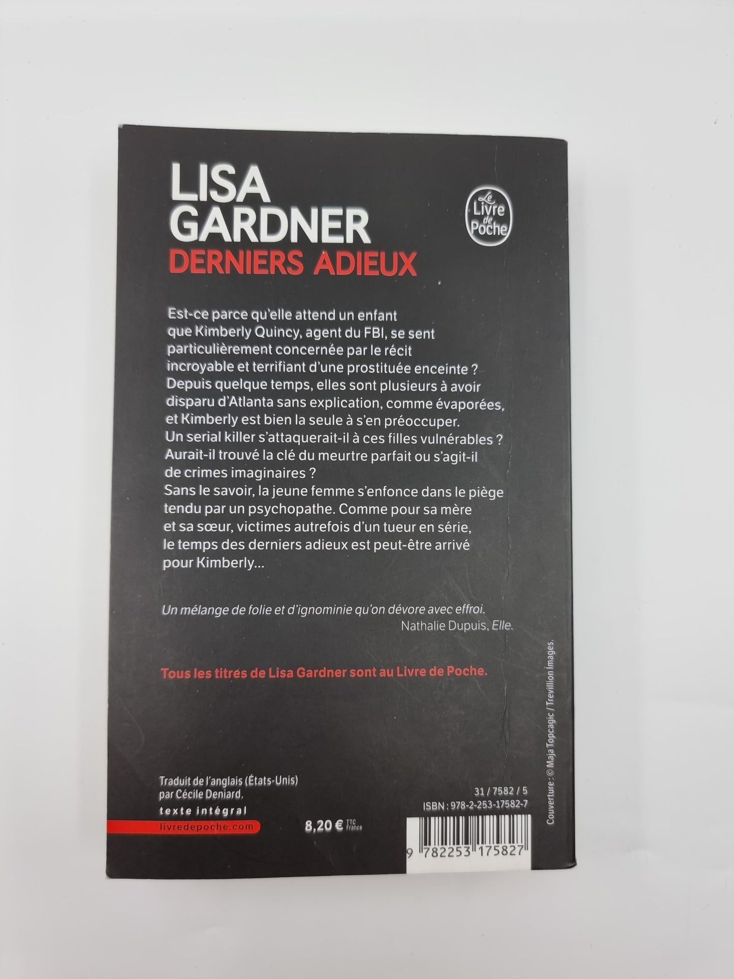 Livre - Derniers adieux