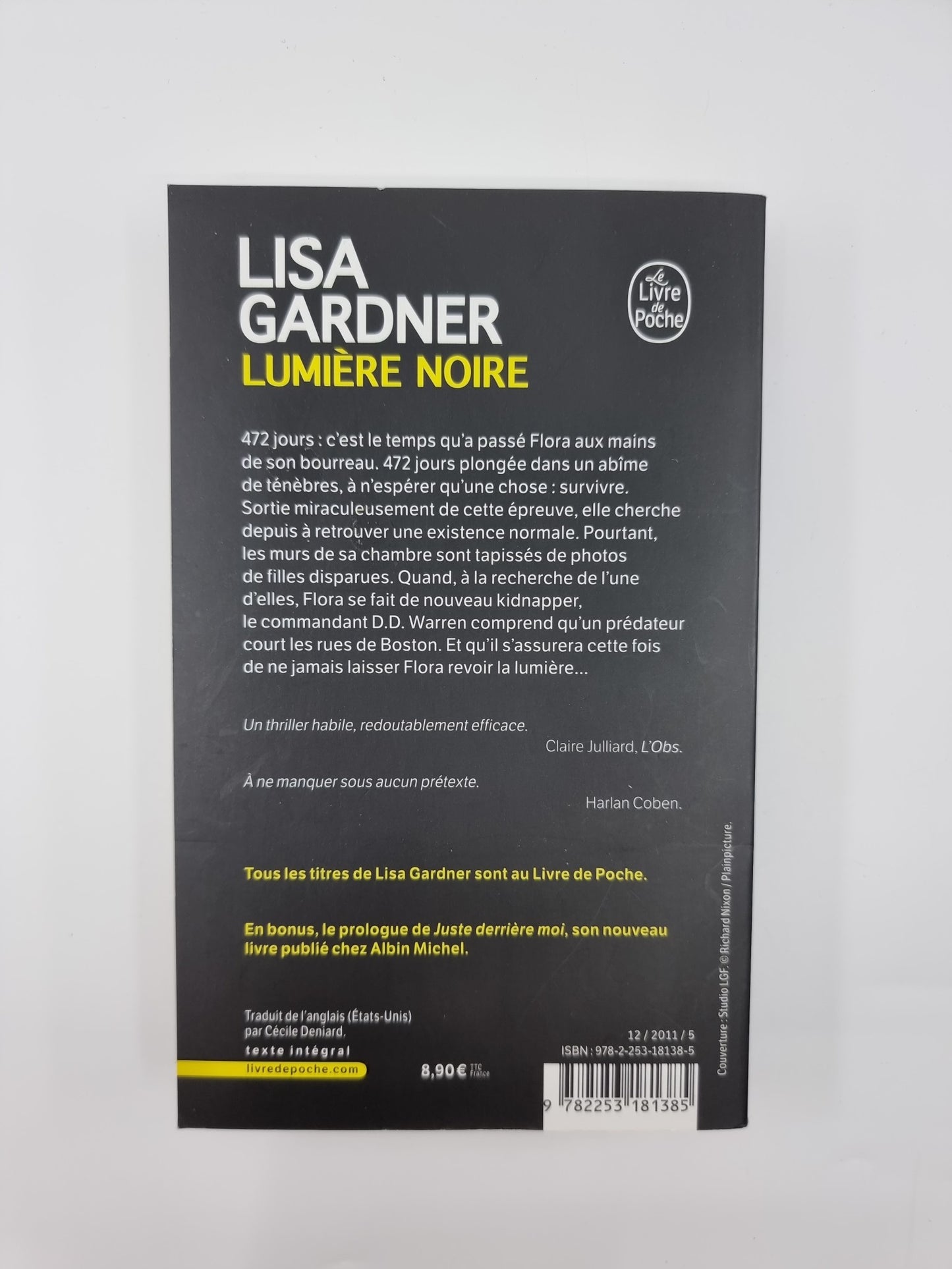 Livre - Lumière noire