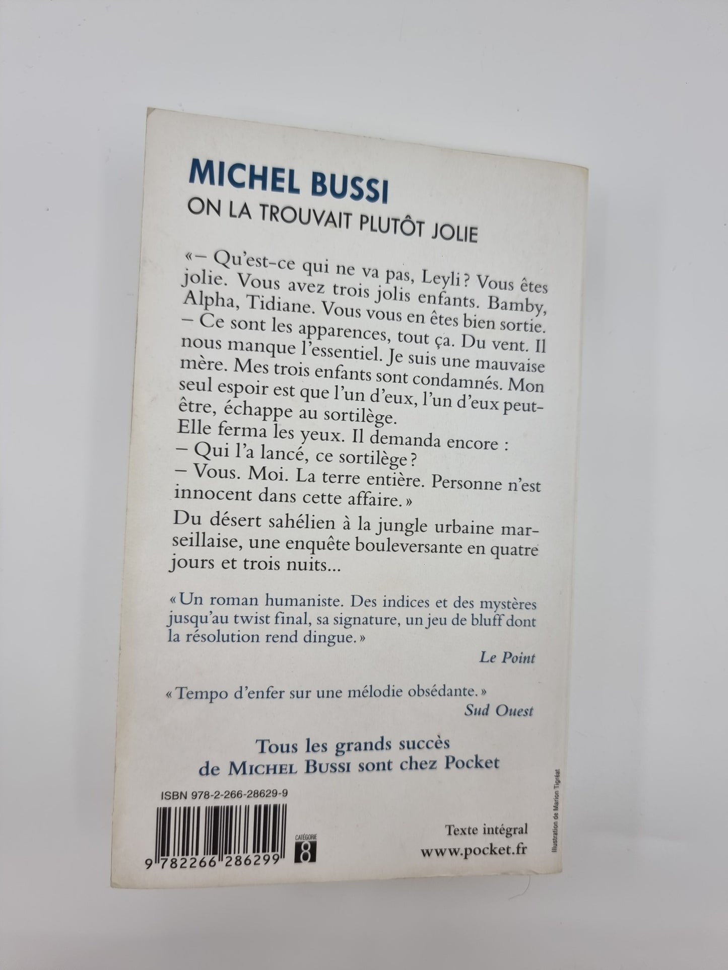 Livre - On la trouvait plutôt jolie