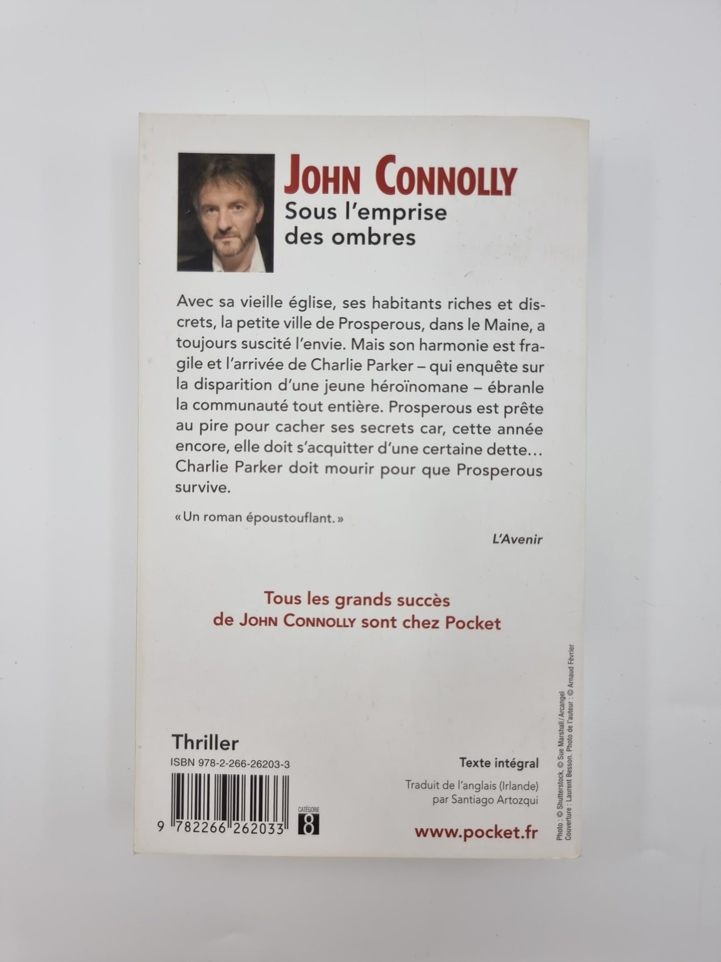 Livre - Sous l’emprise des ombres