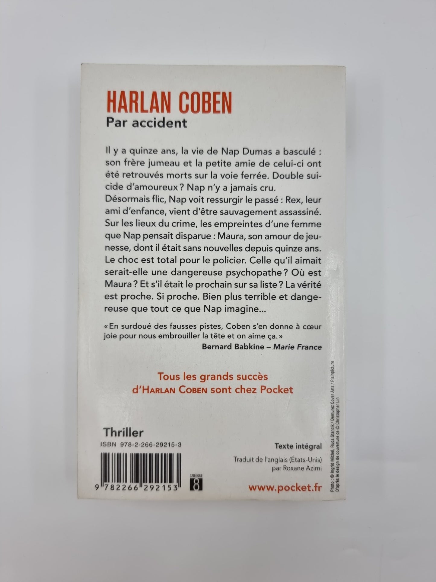 Livre - Par accident, certaines blessures d’enfance ne cicatrisent jamais…