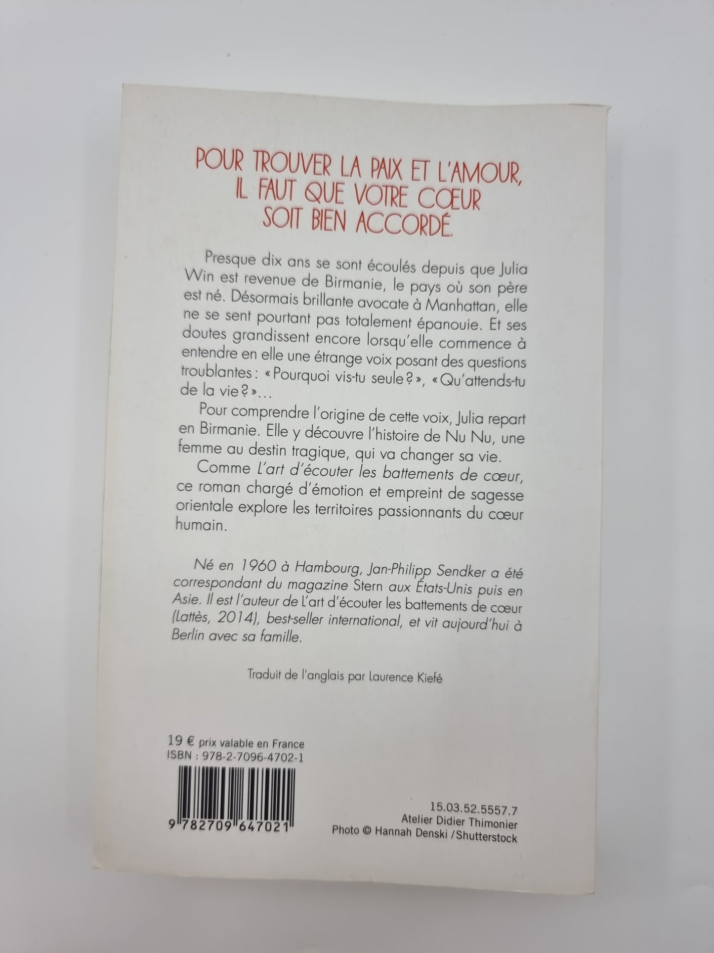 Livre - Un cœur bien accordé