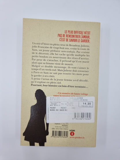 Livre - Sauve-moi, le plus difficile n'est pas de rencontrer l'amour, c'est de savoir le garder