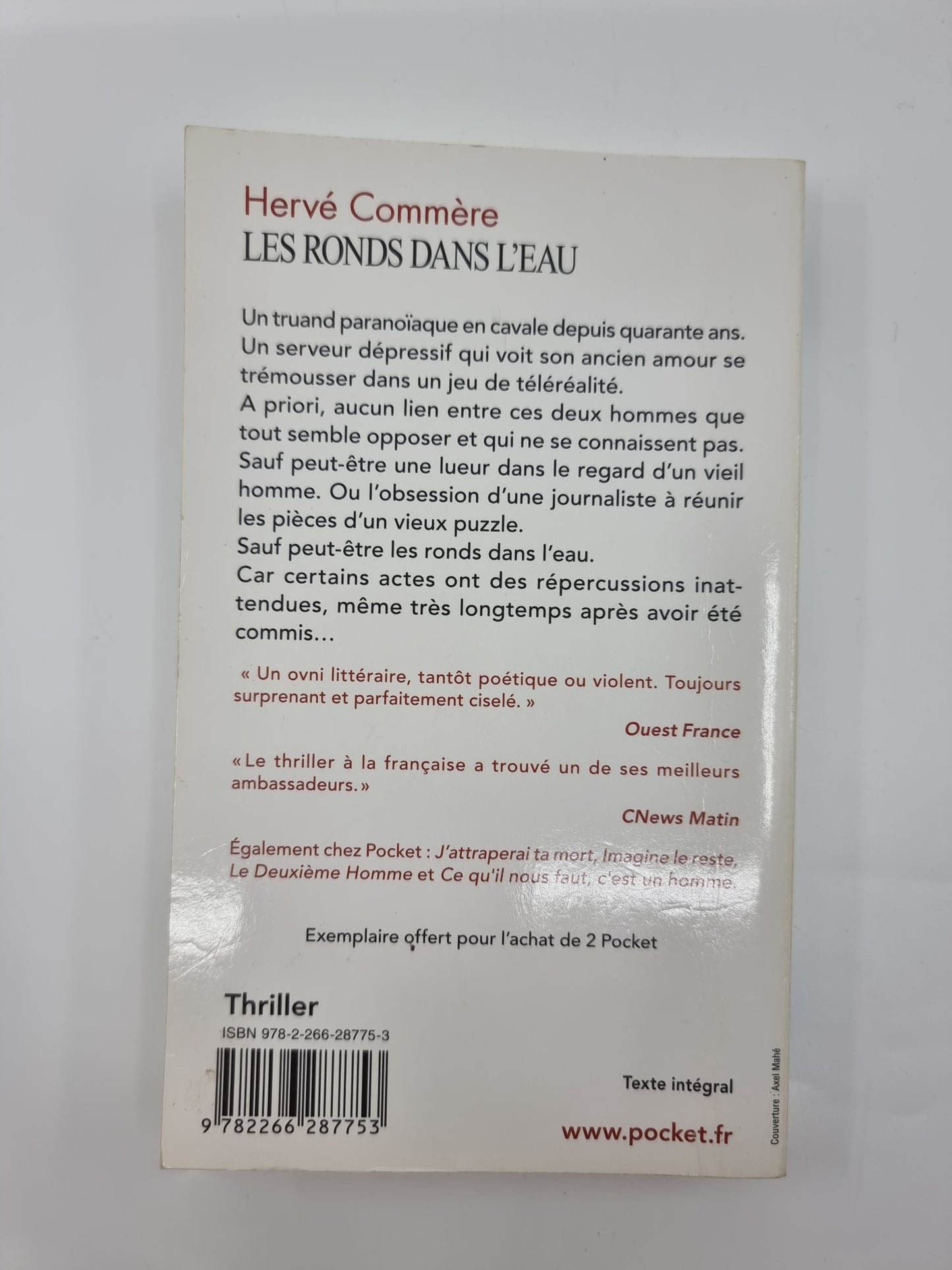 Livre - Les ronds dans l'eau