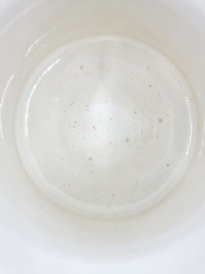 Chaudron à suspendre en porcelaine