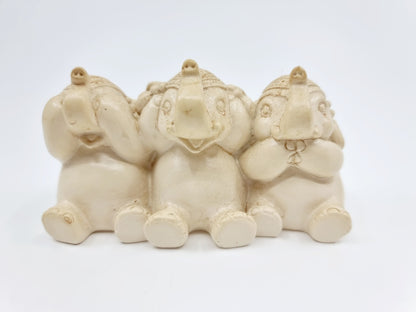 Bibelot - Eléphants de la sagesse