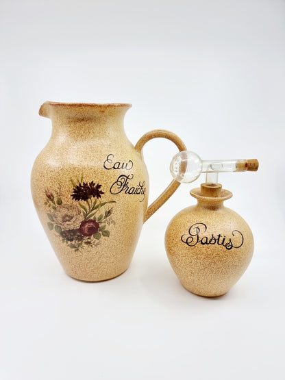 Pichet et pot à pastis