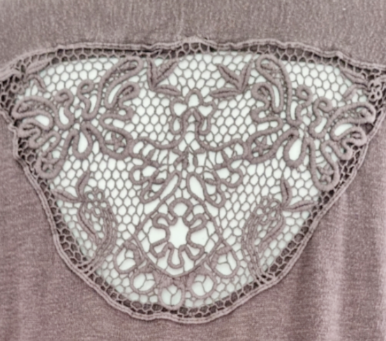 Cardigan avec dentelle dans le dos (SIZE : M)