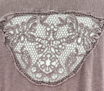 Cardigan avec dentelle dans le dos (SIZE : M)