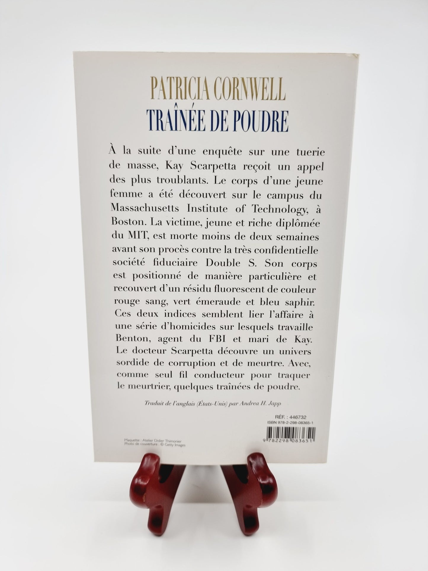 Livre - Traînée de poudre, une enquête de Kay Scarpetta