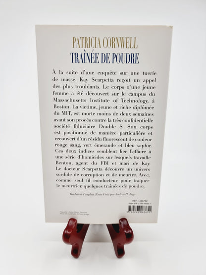 Livre - Traînée de poudre, une enquête de Kay Scarpetta