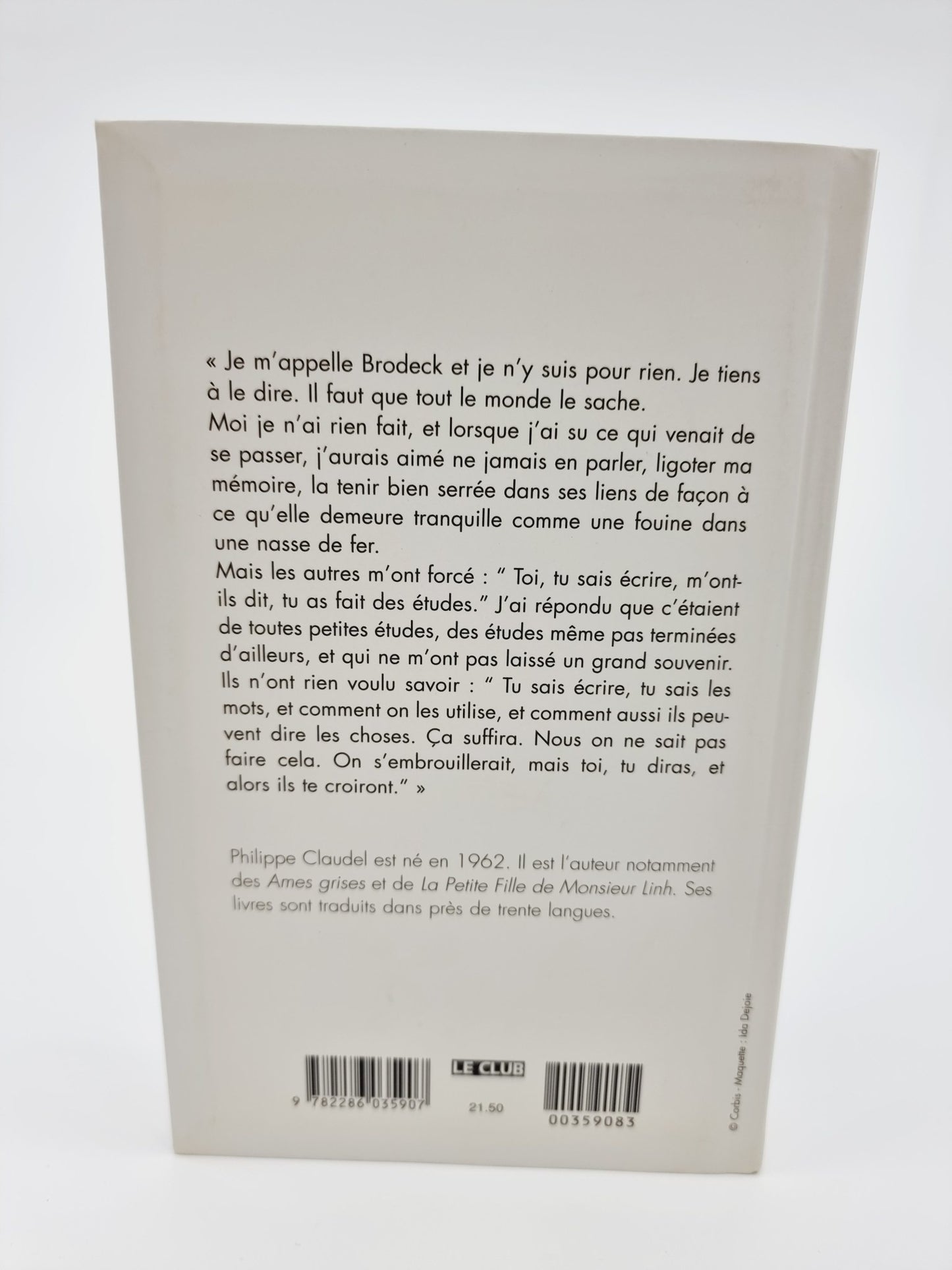 Livre - Le rapport de Brodeck