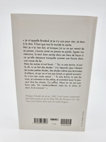 Livre - Le rapport de Brodeck