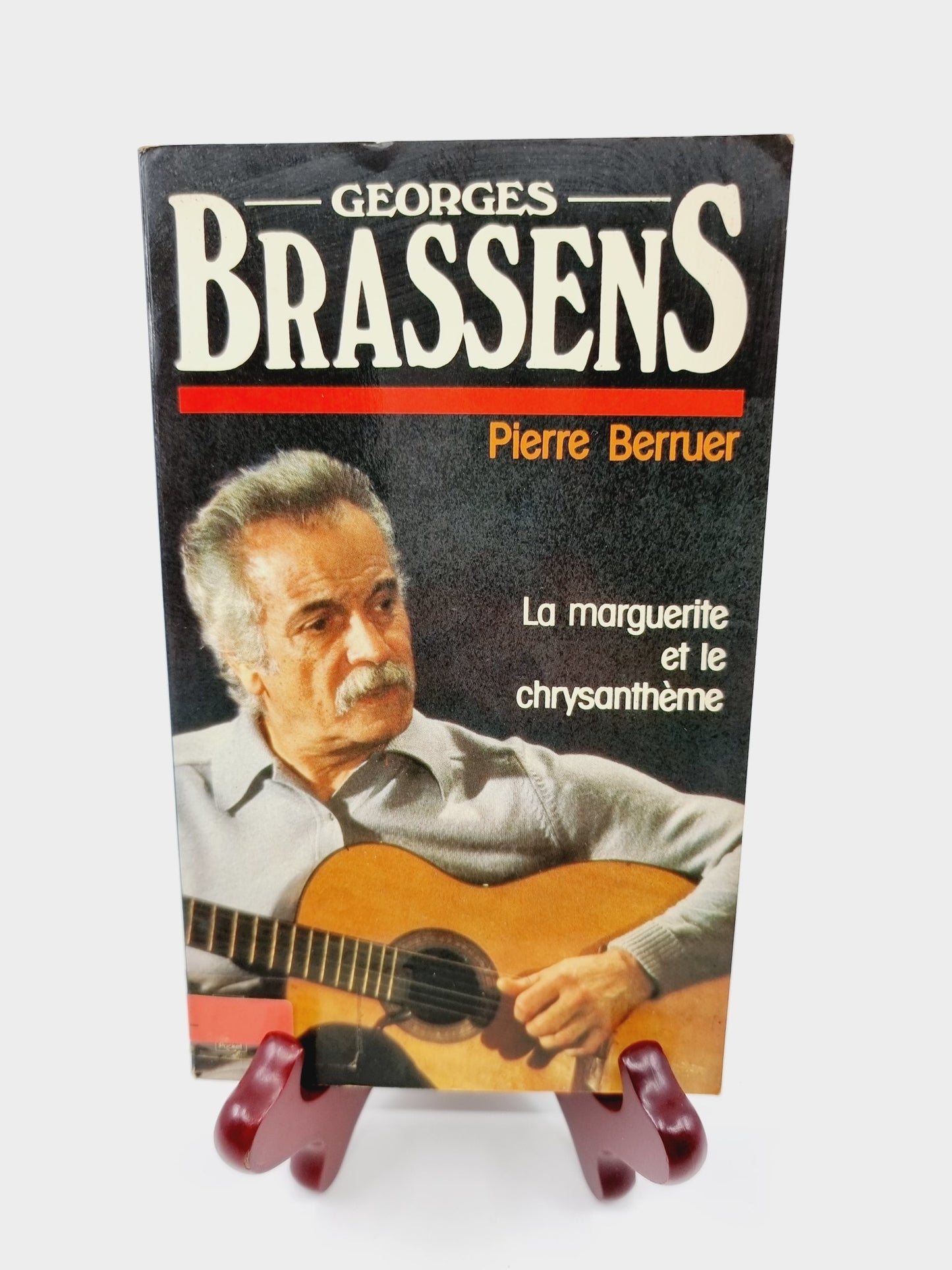 Livre - Georges Brassens, la marguerite et le chrysanthème