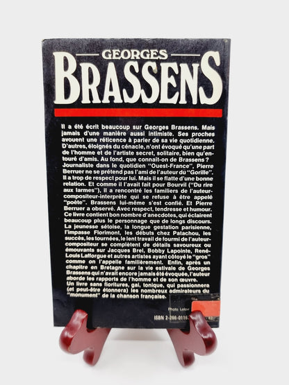 Livre - Georges Brassens, la marguerite et le chrysanthème