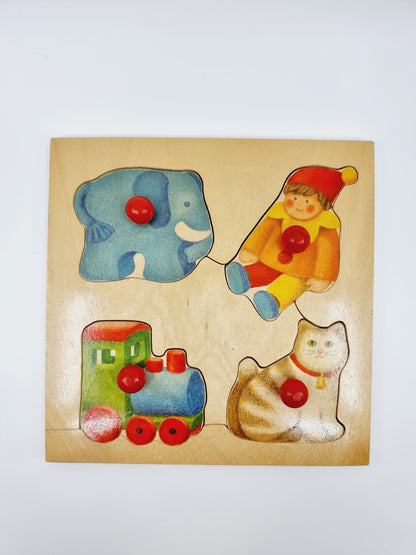 Puzzle à encastrement en bois