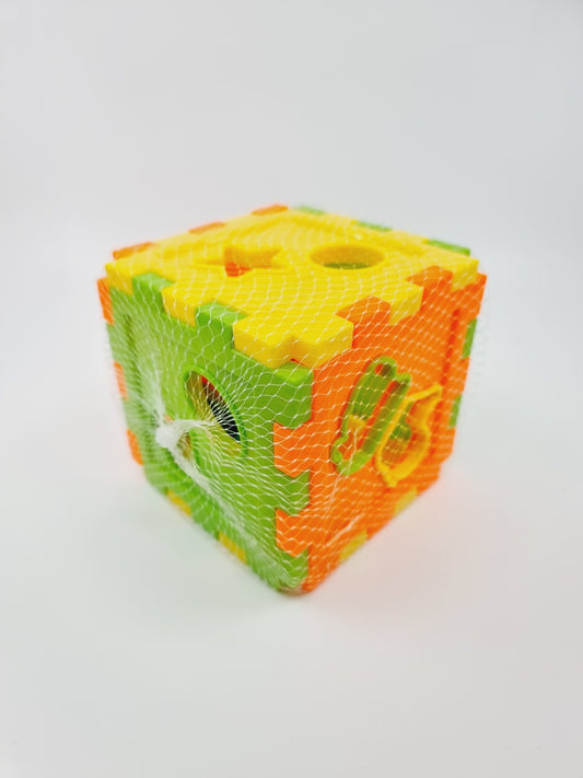 Cube d'activité en plastique