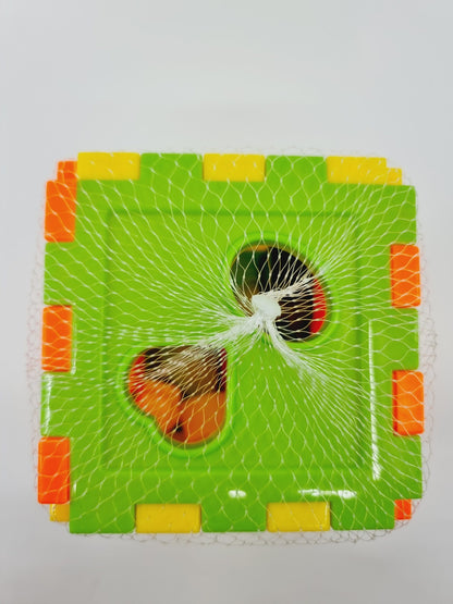 Cube d'activité en plastique