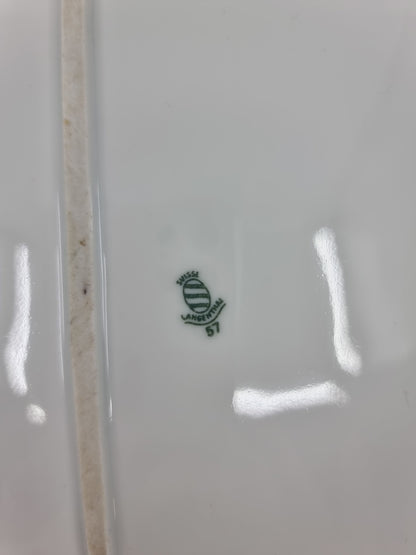 Plat ovale en porcelaine - Swiss Langenthal (57)