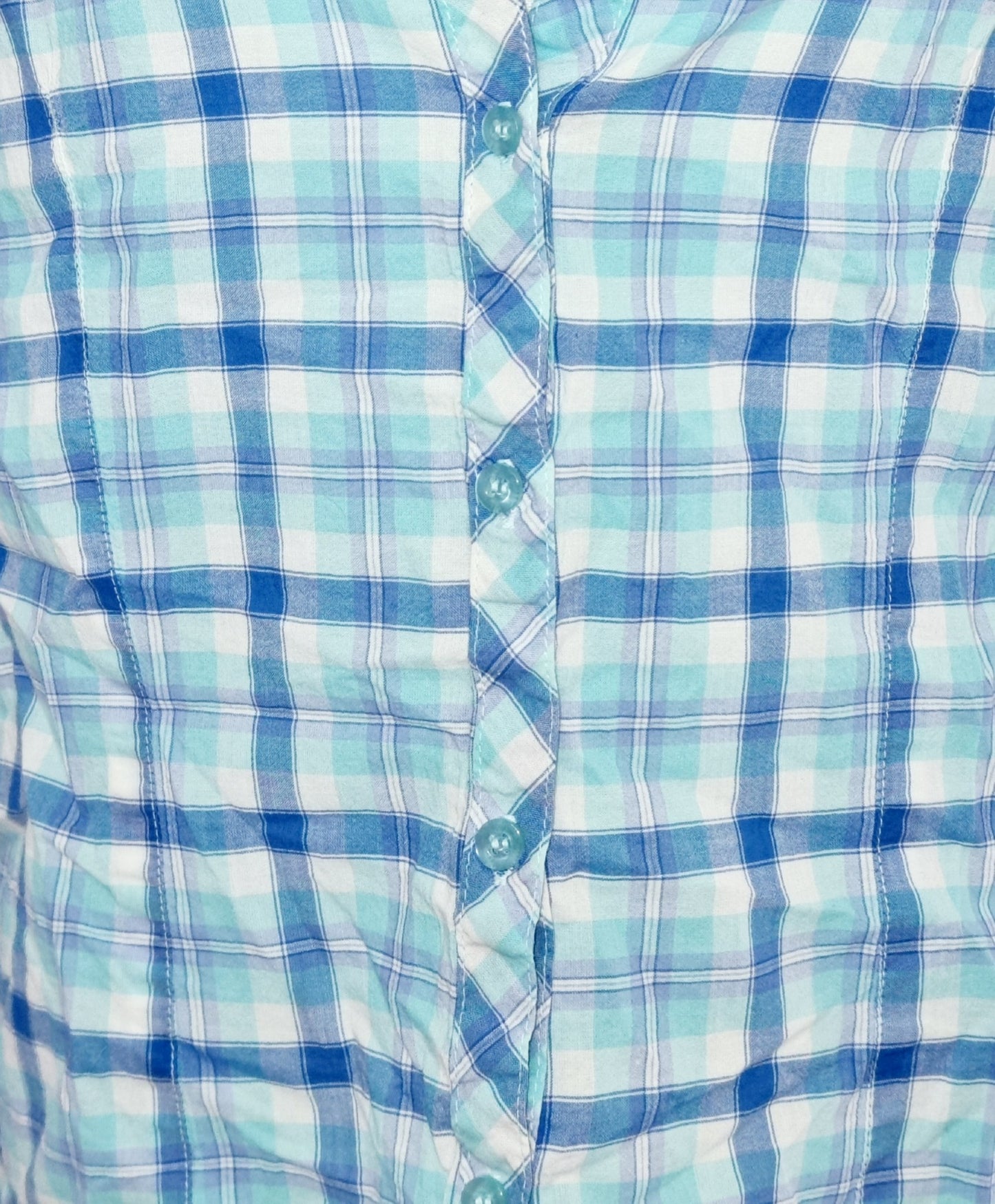 Chemise manches courtes à carreaux (SIZE : M)