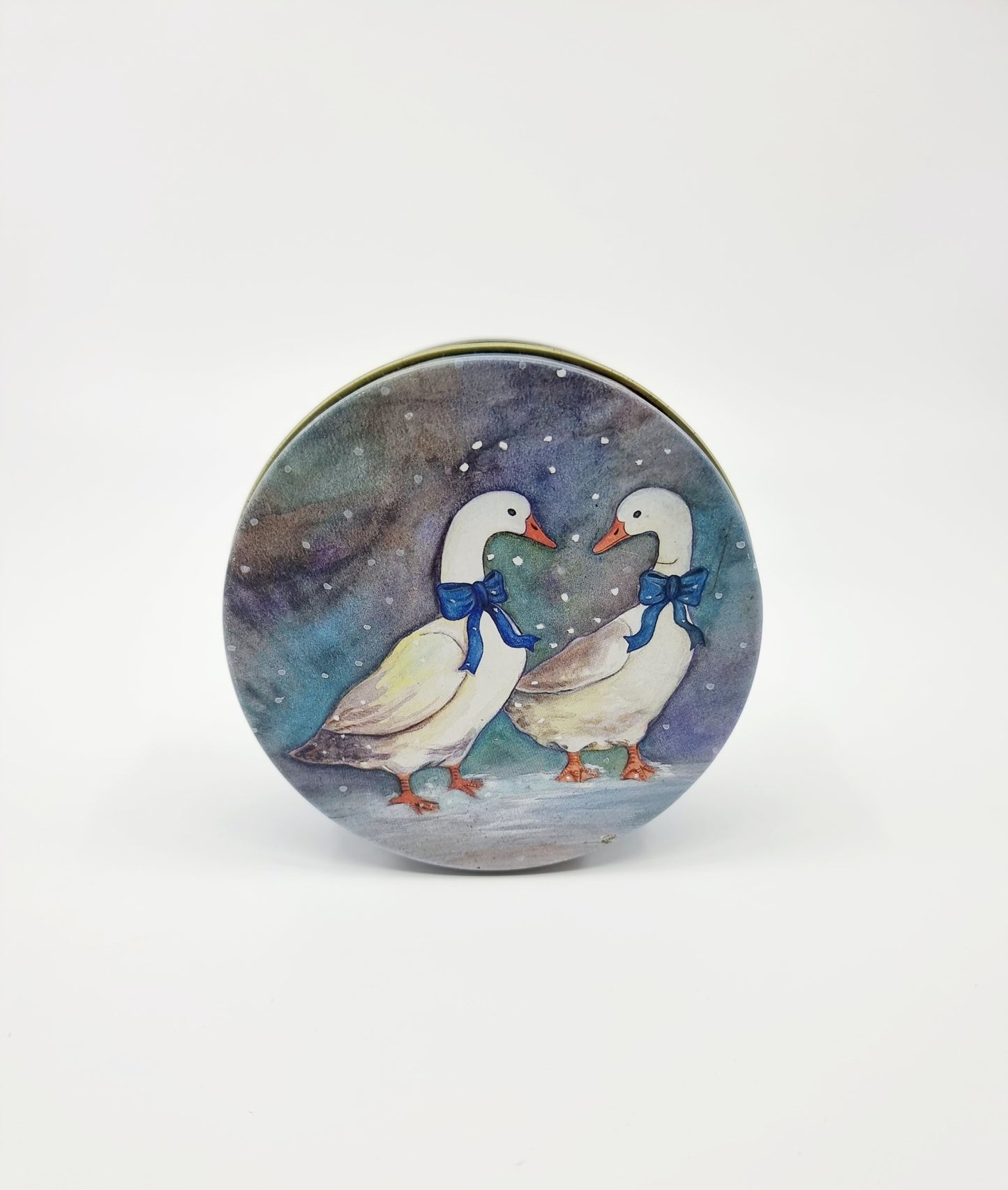 Boîte en alu ronde - oies