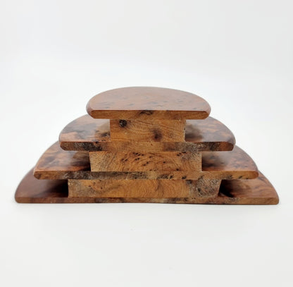 Porte-lettres en bois de cerisier