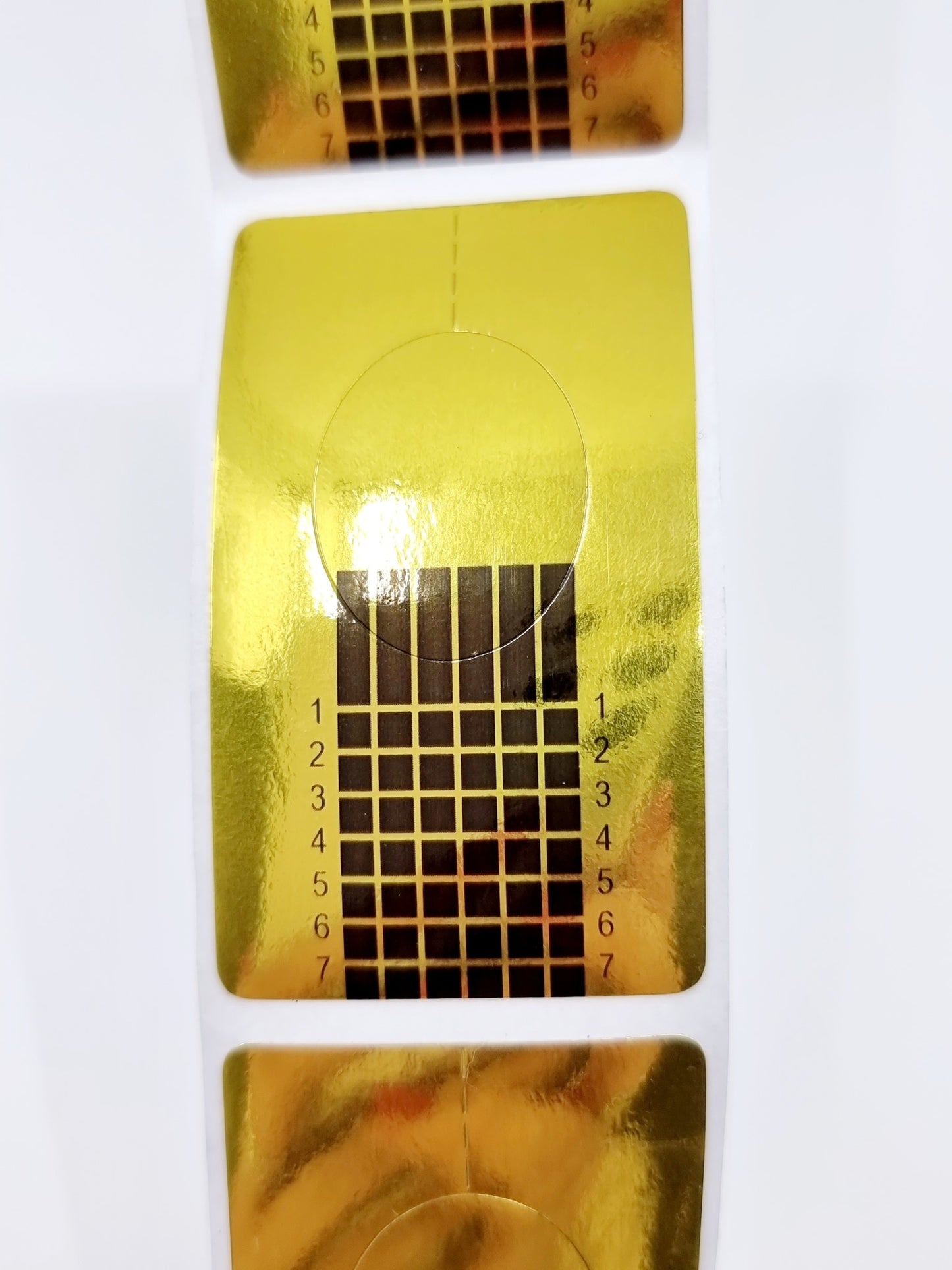 Rouleau de chablons pour extension ongulaire