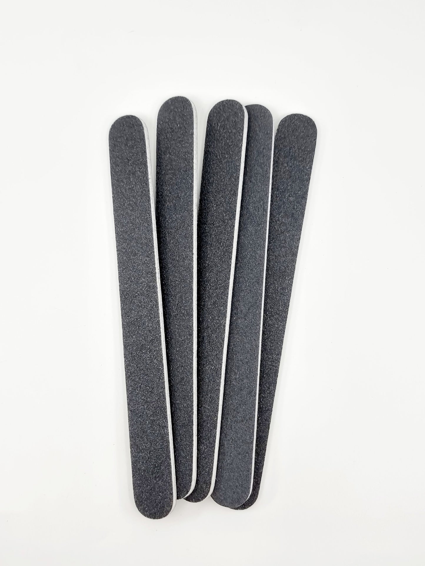 Lime à ongles droite noire 100/180 (5 pièces)