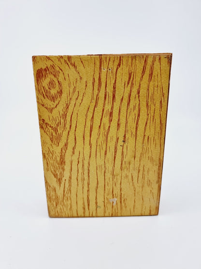 Boîte à bijoux intérieur velours bleu