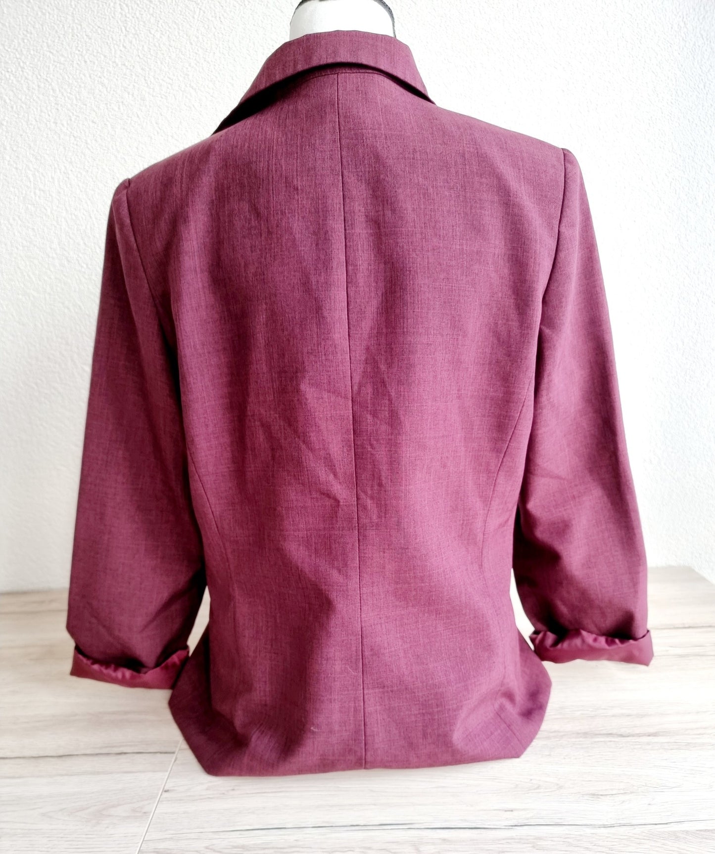 Tailleur blazer & jupe lie de vin (SIZE : 38/40)